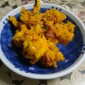 mimioon's cooksnap of when they made かぼちゃのサラダ.