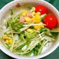 ちゃあコちゃん's cooksnap of when they made 水菜とツナのサラダ.