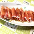 たたにん's cooksnap of when they made 簡単！オシャレ！カプレーゼの生ハム巻き.