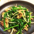 かなぴょー's cooksnap of when they made 豚もやしニラのオイスター炒め.