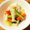 ゆめみん's cooksnap of when they made 大根　人参　胡瓜の中華風酢の物.