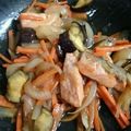 kam嫁's cooksnap of when they made 鮭と茄子の甘酢炒め.