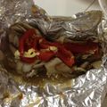 まいプー's cooksnap of when they made マヨで簡単♪新玉ねぎと鱈のホイル蒸し焼き.