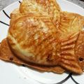 かおりベア♪'s cooksnap of when they made クロワッサンたい焼き チョコVer..