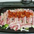 さぶろう36's cooksnap of when they made 野菜と豚キムチのホットプレート蒸し鍋.