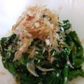紗也香's cooksnap of when they made ホウレン草の胡麻和え・母の味には勝てぬ.