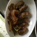 ともぱんたから's cooksnap of when they made 豚肉でえのき＆長芋巻き～焼肉のタレで～.