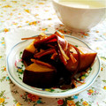しじみごはん's cooksnap of when they made サツマイモと切り昆布の煮物.