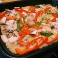 ribeka's cooksnap of when they made ☺ホットプレートで簡単♪お手軽パエリア☺.