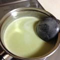 うじのり's cooksnap of when they made 簡単♪うすいえんどうのスープ.