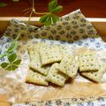 yukiじるし's cooksnap of when they made 止まらない♫昆布茶と青のりのクラッカー.