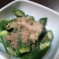 かぴーな's cooksnap of when they made オクラの胡麻和え.