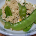 tomowy's cooksnap of when they made きぬさやと卵とじ◆簡単！ヘルシー.