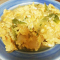 ゆきんこ_1112's cooksnap of when they made 相性Ｘgun!! 絹さやと玉ねぎの卵とじ.