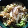 YuMy84's cooksnap of when they made キャベツとなすびの簡単一品.