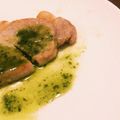 kk0627's cooksnap of when they made ボークソテー ジェノベーゼソース.