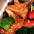 KAN0307's cooksnap of when they made ＊餃子の皮で簡単サモサ＊.