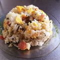 sakuramanj's cooksnap of when they made 梅しそチャーハン.