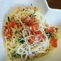 ともかも:B's cooksnap of when they made ＊トマトとバジルの冷製パスタ＊.