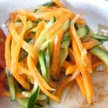 ♡いるか♡'s cooksnap of when they made 簡単☆苦くない！人参ときゅうりのサラダ.