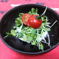 カリーナ's cooksnap of when they made クリームチーズとかいわれ大根の和風サラダ.