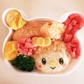 しずほのママ's cooksnap of when they made マイメロちゃん♬キャラ弁♪.