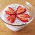 花団子＊'s cooksnap of when they made 苺が可愛い♡苺ミルクプリン.