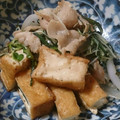 ねねしばこ's cooksnap of when they made 簡単10分☆ 厚揚げとニラの豚肉炒め.