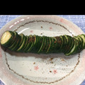 usainボルト's cooksnap of when they made わが家の浅漬け(塩もみ?)きゅうり.