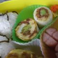 ＊nao＊51＊'s cooksnap of when they made お弁当に✿ちくわと枝豆のピカタ.