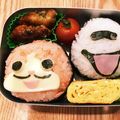 ☆YKSS☆'s cooksnap of when they made 妖怪ウォッチキャラ弁＊まんまるジバニャン.