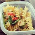 kumittl's cooksnap of when they made 塩豚・ミニトマト・ほうれん草のパスタ.