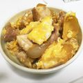 cherrynbo's cooksnap of when they made 簡単！柔らかい鶏肉と食感のある皮♪親子丼.