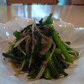 Little-HAL's cooksnap of when they made 春菊と✿新玉ねぎの✿ごま✿和え.