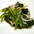 never710's cooksnap of when they made 簡単！　ほうれん草としらすのポン酢和え.