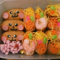 ＊°hana°＊'s cooksnap of when they made 稲荷で簡単ピカチュウの運動会・行楽弁当.