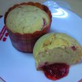 ゆ～～'s cooksnap of when they made クリームチーズ＋ジャムでカップケーキ.