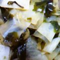 谷中の猫's cooksnap of when they made あと一品簡単おかず☆大根わかめ炒め.