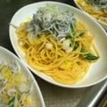 irunon's cooksnap of when they made 釜揚げしらすの塩レモンパスタ.
