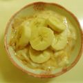 白いぐれーぷ's cooksnap of when they made 簡単デザート★きなこバナナヨーグルト.