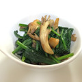 emibuchi's cooksnap of when they made ほうれん草と舞茸の和えもの.