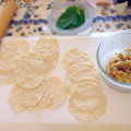 Mme_cy's cooksnap of when they made 手作り餃子の皮！20枚分.