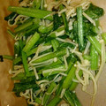 なつみ＆なおみ's cooksnap of when they made 超簡単蕪の葉のオイスターソース炒め。.