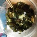 プーちゃんちゃん's cooksnap of when they made ツナとキュウリとワカメの酢の物.