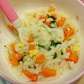 まいmama0322's cooksnap of when they made 離乳食 初めての卵に！煮込みかき玉うどん.