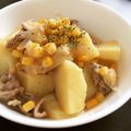 しのめさん's cooksnap of when they made 簡単♪肉じゃがコーン♡味噌バター味.