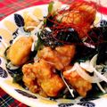 あけちゃんち。's cooksnap of when they made ✿鶏肉と新たまねぎのごま味噌南蛮✿.