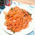 ●銀ちゃん●'s cooksnap of when they made ♡ずっと変わらぬ味＊我が家のナポリタン♡.