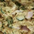 クックRWD0W9☆'s cooksnap of when they made かぼちゃの煮物リメイク☆かぼちゃサラダ☆.