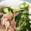 マヨミ's cooksnap of when they made ☆ハムと水菜のサラダ☆.
